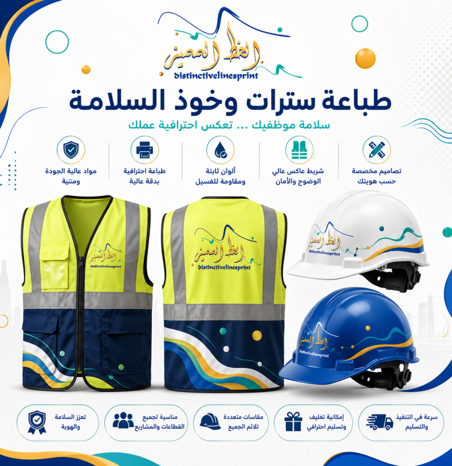 سترات وخوذ السلامة